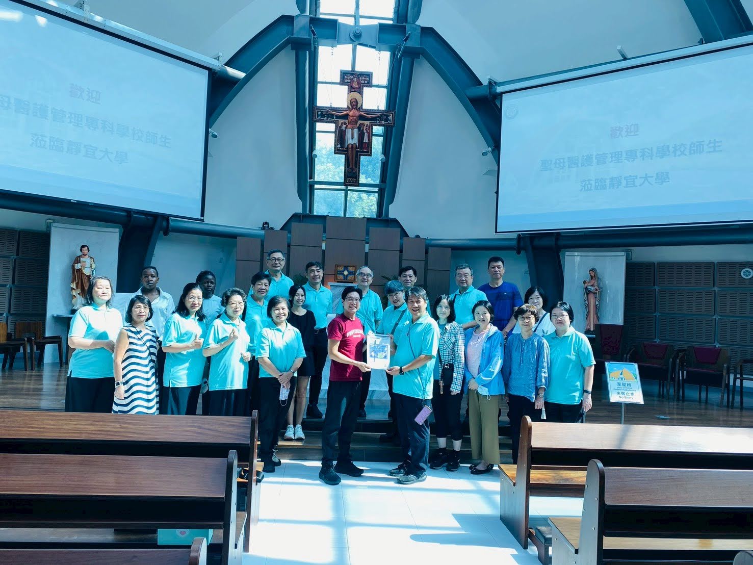 靜宜大學外籍生以晨禱與任務活動共頌萬物